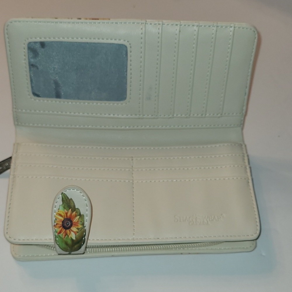 SHAG WEAR Goat and Sunflower Wallet Case - Picture 4 of 10